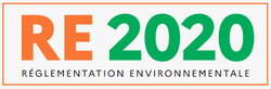 Logo réglementation environnemental 2020